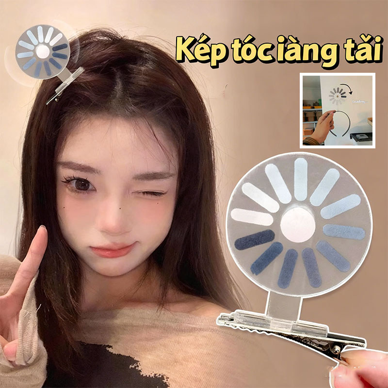 Băng đô xoay được và kẹp tóc, thiết kế vui nhộn