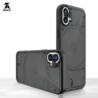 Không Có Gì Điện Thoại NothingPhone 1 Ốp Lưng Cứng Mờ Da-Cảm Giác Mềm Khung TPU Chống Sốc Mỏng Vỏ