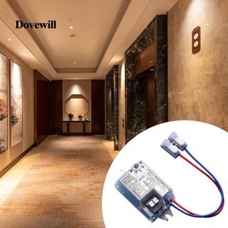 Công tắc chuyển động phát hiện sự hiện diện của con người 100W đa chức năng, không có thiết bị đầu cuối dây AC chuyên nghiệp 40-265V Công tắc bật / tắt tự động