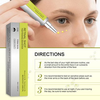 A Retinal Shot Tăng cường săn chắc Túi chống mắt Làm săn chắc EyeCream cho vùng da dưới mắt sáng