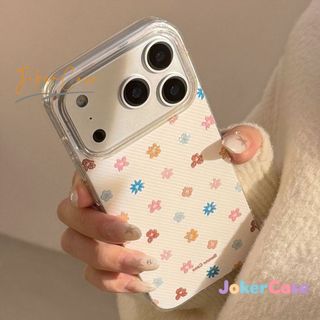 Ốp Lưng Cho IPhone 16 13 12 14 15 17 11 Pro Max XR X XS Max 16 15 7 8 14 Plus SE 2020 Air Vỏ bảo vệ hình hoa nhỏ xinh