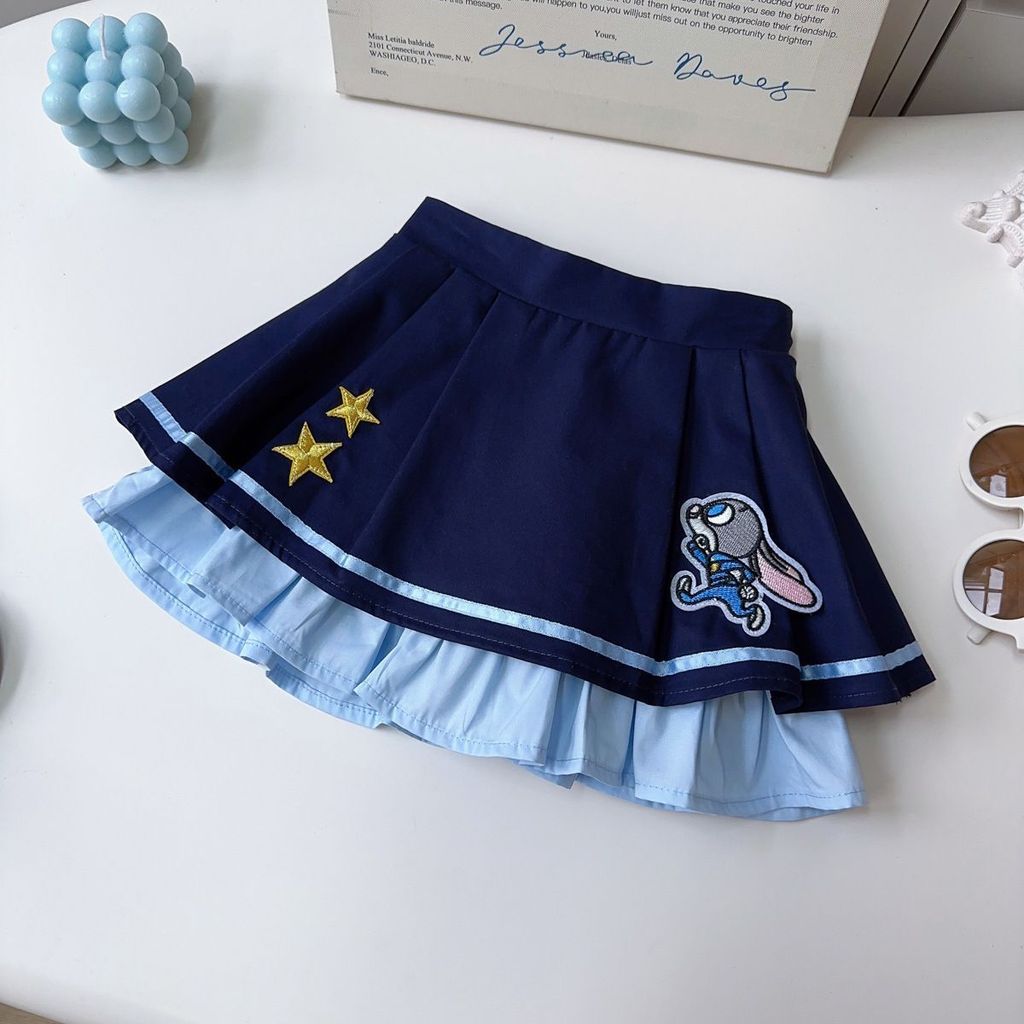 Bé Gái Mùa Hè Đầm Siêu Dễ Thương jk Váy jk Đồng Phục Phong Cách Preppy Trẻ Em Bé Gái Mùa Hè Mỏng Phù Hợp Với Hợp Thời Trang