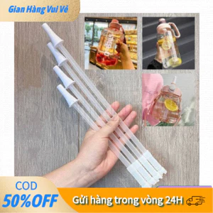 【24H】Phụ kiện ống hút thay thế đa năng, tương thích với bình nước báo giờ và bình thể thao, chất liệu bền bỉ chống nứt v