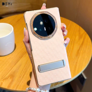 Thích hợp cho Honor MagicV5 Vỏ Điện Thoại Bao Gồm Tất Cả Giá Đỡ Chống Sốc Phong Cách Mới Honor Magicv5 Flip Từ Tính Da