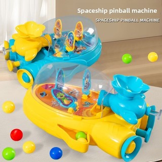 Tàu Không Gian Pinball Máy Đồ Chơi Trẻ Em Máy Chơi Game Bé Trai Bé Gái Tên Lửa Chơi Pinball Tương Tác Cha Mẹ-Con