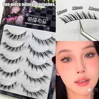 Wispy Lông Mi Giả Cosplay Wispy Manga Lông Mi Mắt Mỏng Hơn Ban Nhạc Mi Cho Nữ Và Bé Gái Trang Điểm DIY