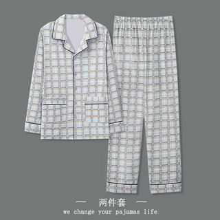 Bộ Đồ Ngủ Nam Xuân Thu Giả Cotton Cao Cấp - Linh hoạt Mặc Trong Nhà Hoặc Bên Ngoài