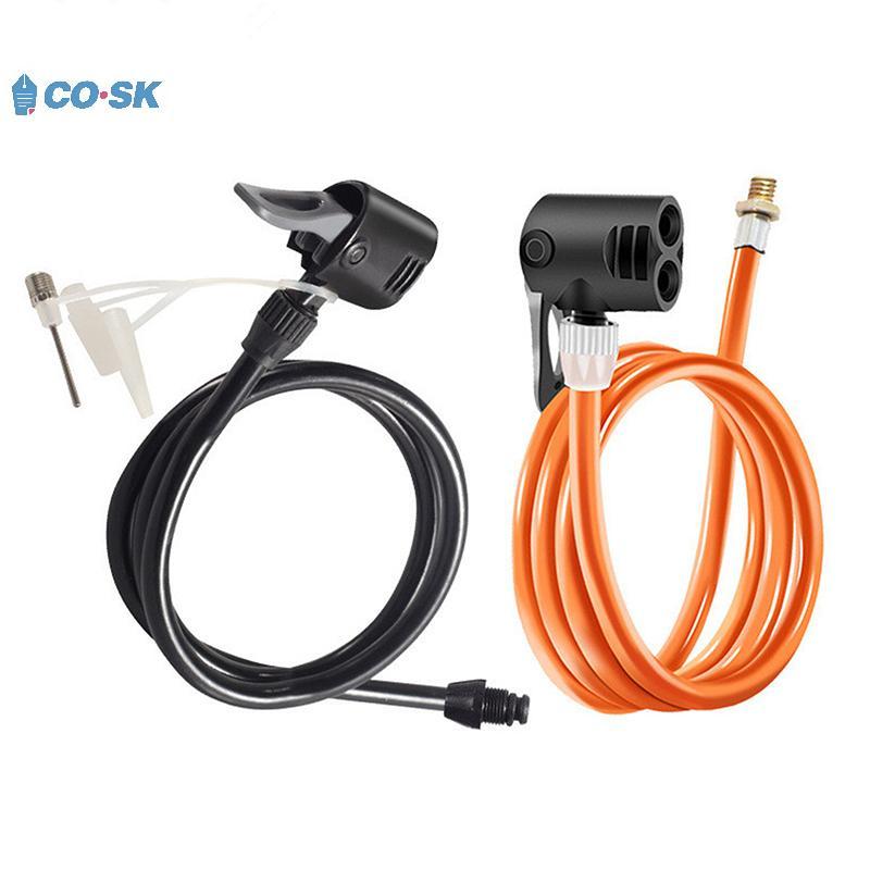 COUTR Đầu Nối Ống Máy Bơm Không Khí Xe Đạp, Phụ Kiện Vòi Phun Bơm Lốp, Ống Nối Dài VN