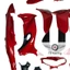 Dàn áo Jupiter R màu đỏ đô - tặng team 3 lớp