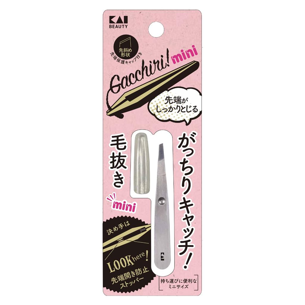 KAI Tweezers — Secure-Catch Mini Tweezers KQ3219[Direct from Japan]