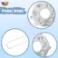 20 Chiếc Chụp Đèn Lò Xo Kẹp, Bộ Chuyển Đổi Chụp Đèn, Lắp Đặt Dễ Dàng, Sửa Chữa, Kẹp Lò Xo Cho Phòng Khách, Khách Sạn