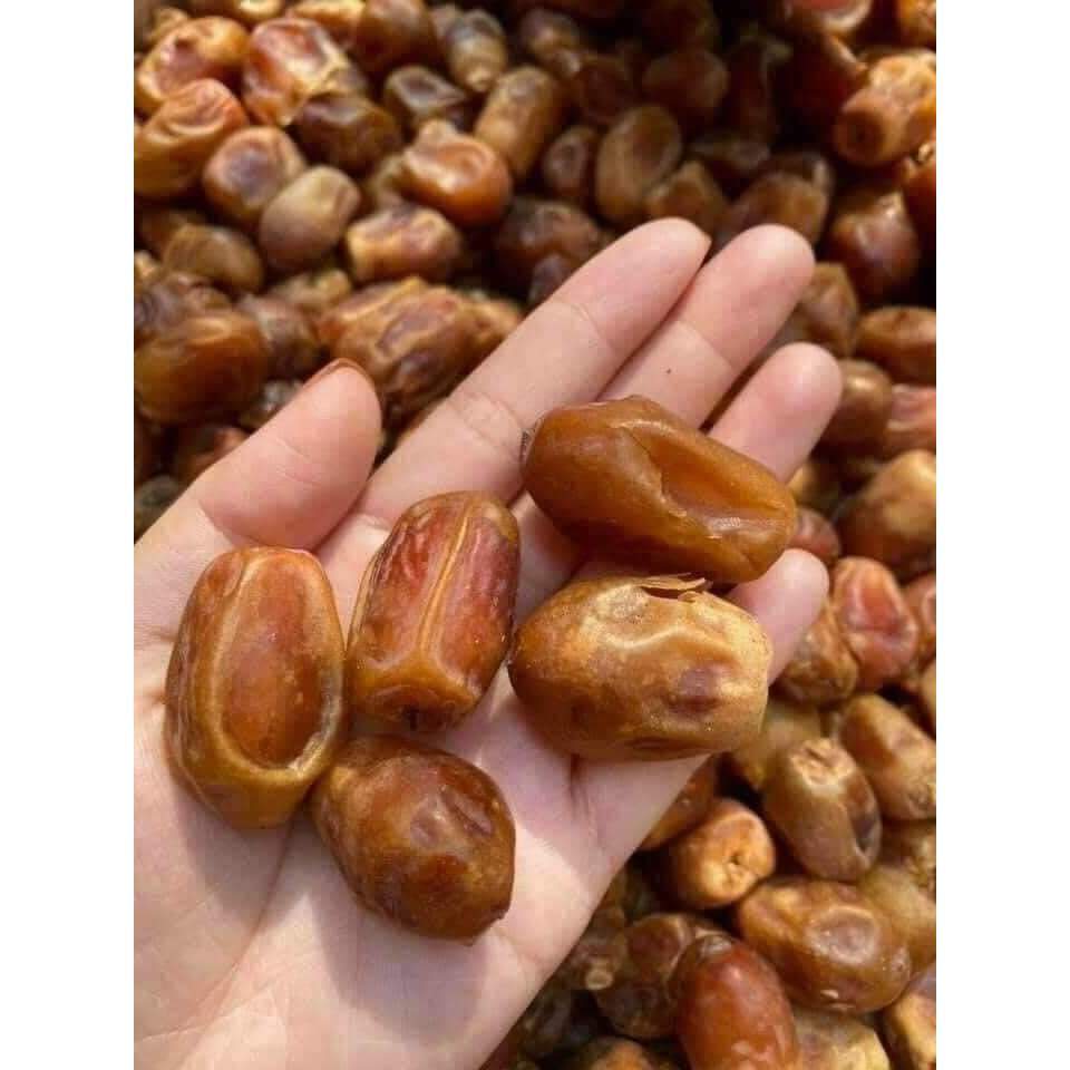 1kg Chà Là Sấy Dẻo A Cập Loại I không đường không chất bảo quản dùng nấu sữa ăn kiêng - Ăn Giảm Cân