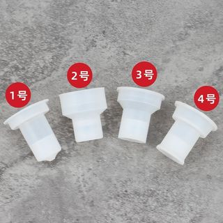 Mixue Ice City Cách Nhiệt Xô Phụ Kiện Vòi Venus Lotus Plum Sữa Trà Xô Vòi Da Nút Chặn Nhỏ Giọt Cao Su Dừng
