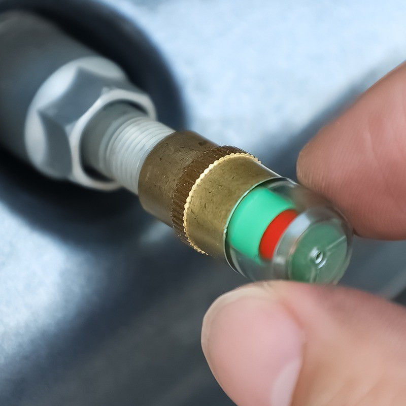 1 / 4 Cái Nắp van giám sát áp suất bánh xe đa năng / Đèn báo áp suất lốp xe máy