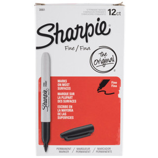 Bút đánh dấu vĩnh viễn điểm mịn màu đen Sharpie 30001.