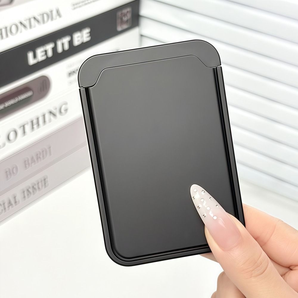 Giá đỡ thẻ từ tính điện thoại BAMBOOB, trong suốt chống trầy xước cho ví MagSafe, Túi đựng thẻ điện thoại màu trơn Acrylic đơn giản cho 17 16 15 14 13 12 11
