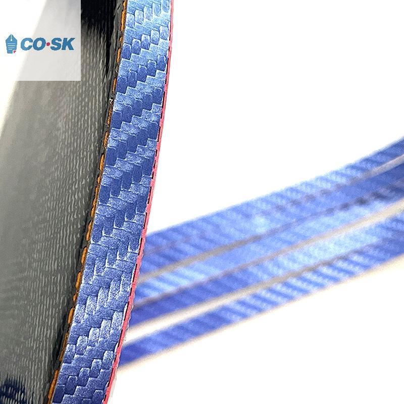 Cuộn vợt bóng bàn cạnh băng sợi carbon tự dính, bảo vệ vợt với chiều rộng 6mm hoặc 8mm