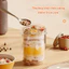 Bình thủy tinh đựng ngũ cốc, lọ đựng yến mạch, sữa chua kèm nắp đậy và thìa dung tích 430ml an toàn tuyệt đối