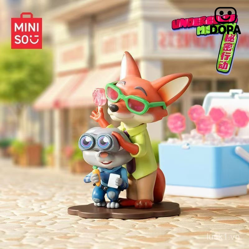 Bán Chạy MINISO Crazy Zoo Đối Tác Tốt Nhất Hộp Bí Ẩn Búp Bê Hàng Hóa Hình Hợp Thời Trang Chơi Trang Trí Quà Tặng Cô Gái
