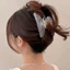 JVSUB Vuốt Tóc, Họa Tiết Ren Thanh Lịch Barrettes, Thời Trang Phong Cách Hàn Quốc Nhẹ 8.5cm Kẹp Tóc Nữ Phụ Kiện Tóc