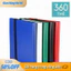 【24h】Sổ đựng thẻ Sách đựng thẻ giao dịch, Chất kết dính thẻ 360 dung lượng lớn, Bộ sưu tập di động 9 túi Thẻ tải b