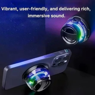 2025 Loa Bluetooth Mini G200 | Tích Hợp Nam Châm | Thiết Kế Trong Suốt | Led RGB | Sử Dụng Tới 7H-Âm thanh vòm 3D