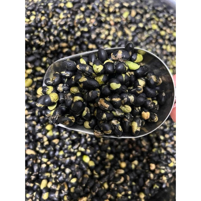 1Kg Đậu Rang Xanh Lòng Rang Chín - Date mới Giòn Thơm Ngon - Vị vừa ăn