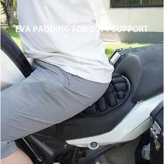 Đệm yên xe máy được làm bằng da PU Lycra thoải mái và thoáng khí AIMVUKES