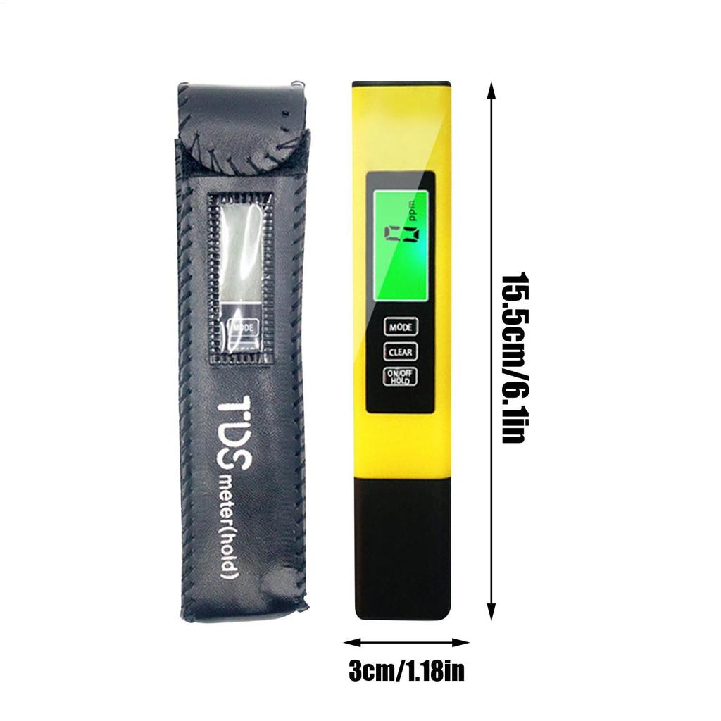 TDS Meter Digital Water Tester Water Quality Test Pen Multifunctional Water Quality Tester Accurate Water Test jiwvn