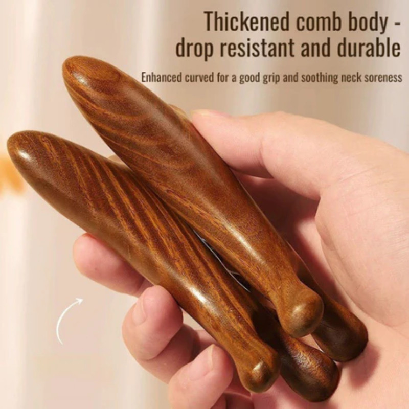 Lược Massage Da Đầu Răng Rộng Chải Tóc Thư Giãn Cạo Gội Kinh Tuyến Chống Tĩnh Điện Chăm Sóc Tóc Đa Năng