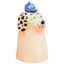 Đồ trang trí nghệ thuật KENELEPHANT HONGMA Nhật Bản Gashapon Ghost Spotted Dog Couple Orange Cat M9V2