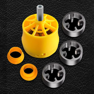 Đầu tạo ren ống lắp máy khoan MẪU MỚI, Dụng cụ tạo ren ống nước kích thước 1 / 2In 3 / 4