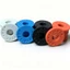 ROLY 5 Cái / bộ Khóa Dây Đeo Đàn Guitar, Khóa An Toàn Dây Đeo Đàn Guitar Chống Trơn Trượt Nhiều Màu Sắc, Chất Liệu Cao Su Thắt An Toàn Bass Dây Đeo Khối Cho Đàn Guitar Bass