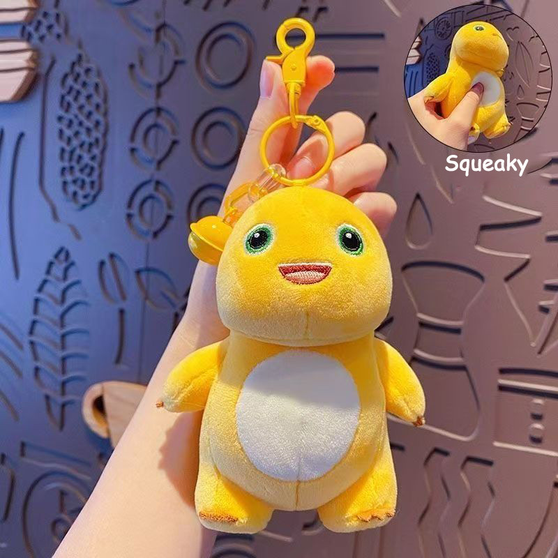 Squeaky Nailong Sang Trọng Móc Khóa Hoạt Hình Dễ Thương Búp Bê Rồng Sữa Có Âm Thanh Mềm Mại Đồ Chơi Nhồi Bông Mặt Dây Chuyền Cho Trẻ Em Quà Tặng