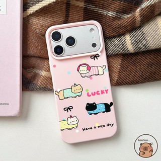 Dành Cho Vivo V40 V30 V29 X300 Pro Lite X200 FE X100 S30 Pro Mini VivoV40 X200FE 5G Ốp Điện Thoại Mèo Nhiều Màu Sắc Dễ Thương Chấm Bi Chấm Nơ Hoạt Hình Ngộ nghĩnh Mờ Vỏ Mềm
