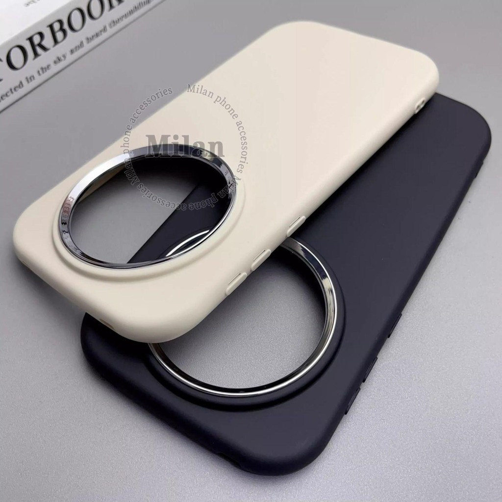 Dành Cho Honor X9D X9C X9B Vỏ Điện Thoại Di Động Màu Trơn Chống Sốc TPU Dày Vỏ Mềm