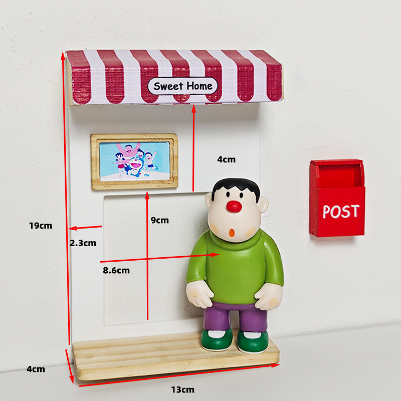 Dễ Thương Doremon Công Tắc Khung Vỏ Bảo Vệ Lối Vào Cảm Biến Đèn Tường Công Tắc Bao Xấu Xí Dán Phòng Trẻ Em Trang Trí Tường112502