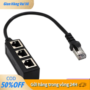 Cáp Ethernet Chia Mạng, Phù Hợp Dùng Cho Máy Tính, Modem, Switch