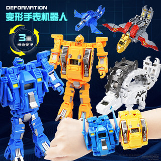 Khủng Long Cơ Quái Thú Biến Dạng Đồng Hồ Robot 3 Hình Dạng Với Đồng Hồ Điện Tử Bé Trai Bé Gái Đồ Chơi Trẻ Em
