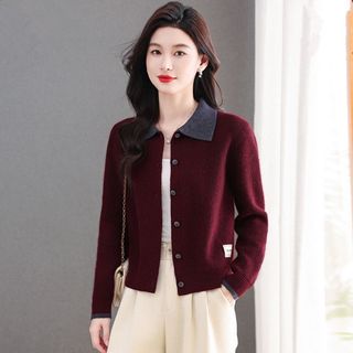 Mùa Thu Đông - Áo Len Cardigan Nam Phong Cách Phương Tây