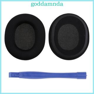 Miếng đệm tai nghe xốp mềm thoải mái GODD cho tai nghe Arctis 3 5 7 Earmuffs Dễ dàng thay thế Earmuffs Đạo cụ tai nghe