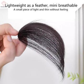 PCWKKef Tổng Hợp Slanted Air Bangs Tóc Giả Nổ Tự Nhiên Vô Hình Tóc Nối Dài Cho Bé Gái Tạo Kiểu Phụ Kiện Mới
