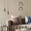 NKSFX 1 Cái Trang Trí Móng Ngựa, Thiết Kế Độc Đá Trang Trí Nhà Cửa, Phong Cách Mộc Mạc Treo Tường Kim Loại Điêu Khắc