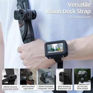 Dành Cho DJI Osmo Nano Hình Ảnh Truyền Dây Đeo Mở Rộng Băng Silicon Bảo Vệ Máy Ảnh Thể Thao Dây Đeo Tay Phụ Kiện