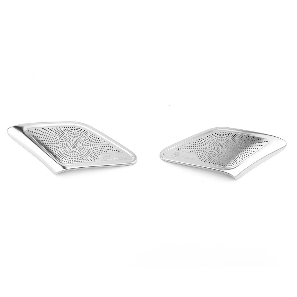 Dành Cho Xe Kia Sorento MQ4 2021-2026 Thép Không Gỉ Bạc Âm Thanh Loa Bao Viền Chữ A Sừng Bao Miếng Dán Phụ Kiện Xe Hơi