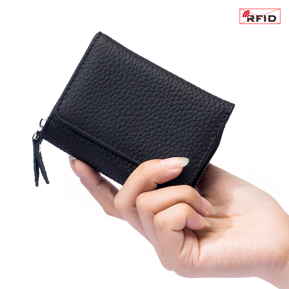 Ví da bò nữ Mini Giảm giá 30% Túi đựng tiền xu nhiều thẻ