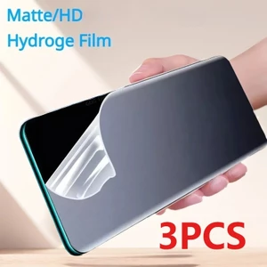 3 Miếng Chống Gián Điệp Riêng Tư Mềm Hydrogel Cho OnePlus Ace 6T 6 5 3 3V 2V 2 Ultra Pro Racing Chống Ánh Sáng Xanh HD Bảo Vệ Màn Hình Cho OnePlus Ace Pro Racing Matte Frosted Film