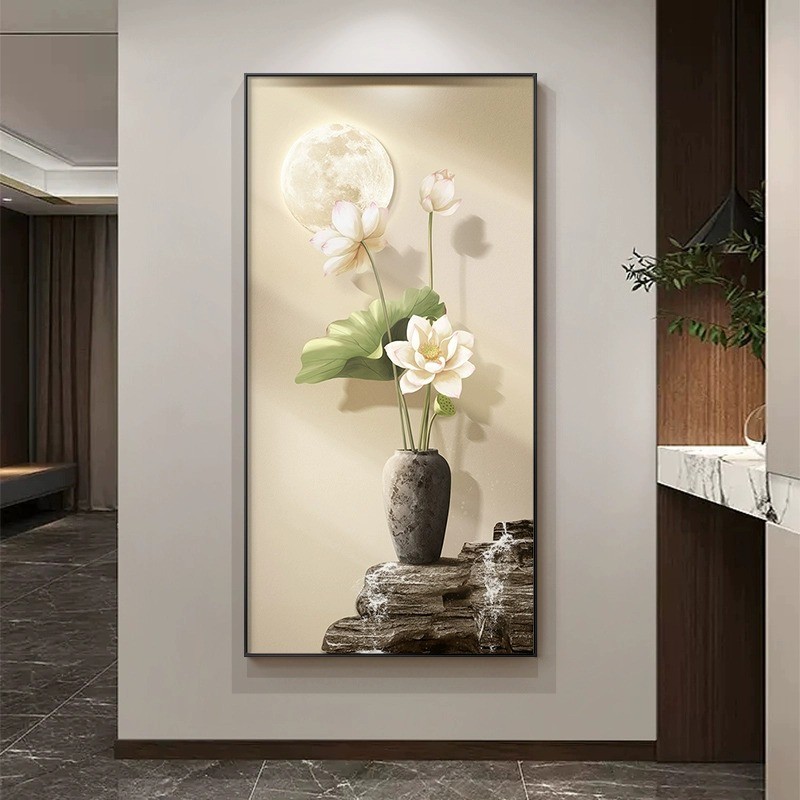 Tranh Tráng Gương "Cây cảnh", Tranh Treo Decor - Trang trí hành lang Lối Vào Tranh Treo Phòng Khách/ Phòng Ngủ/ quà tặng