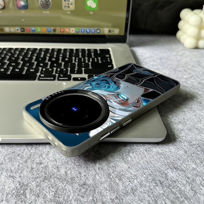 ‌Jujutsu Kaisen‌ Ốp Điện Thoại GOJO SARORU Micro Matte Cho Vivo X300 Pro X200 Ultra X200 Pro X100S Pro X200S X100s X100 Pro X90 X80 X70 Vỏ Vivo Chống Sốc