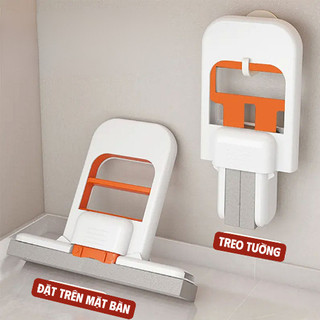 Cây Lau Bàn Bếp Mini Tự Vắt Thông Minh Bọt Biển Siêu Thấm, Cán Vuông Gập Gọn Đa Năng Siêu Tiện Lợi